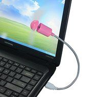Coper &reg; Flexible USB Mini Cooling Fan Cooler For Laptop Desktop PC Computer New (Black)