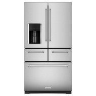 Kitchen Aid KRMF706ESS KRMF706ESS 25.8 Cu. Ft. Stainless Platinum Interior French Door Refrigerator N2