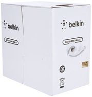Belkin 250-Foot Cat5e PVC Stranded UTP Bulk Networking Cable (Gray)
