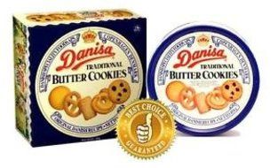 Denisa Traditional Butter Cookies Original Denish Recipe Netto 454g..