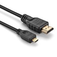TNP Micro HDMI (Type D) to HDMI (Type A) Cable (15 Feet) - High Speed Video Audio AV HDMI D to A Connector Converter...