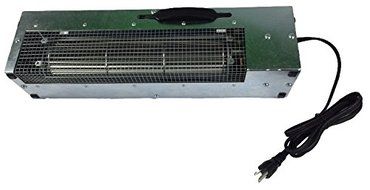 Quiet Wind QW160 Silent Floor Dryer Fan for Wet Retail Entrances and Mud Room Entry Ways