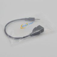 Electop 3.5mm Male AUX Audio Plug Jack to USB 2.0 Female Converter Cable Cord N3