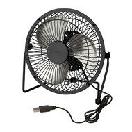 Honey-Can-Do OFC-04476 Compact USB Powered Desk Fan, 7.1x3.54x7.3&quot;, Black