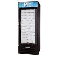 Beverage-Air MMF27-1-B-ICE-LED MarketMax 30&quot; One Section Glass Door Reach-In Ice Merchandiser Freezer with LED...