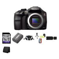 Sony A3000, ILCE-3000, ILCE-3000B, 20. 1MP Interchangeable Lens Camera Black (Body) 16GB Package 1 N2