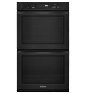 Kitchenaid KEBK276BBL: KitchenAid &reg; 27-Inch Double Wall Oven, Architect &reg; Series II - Black