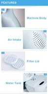 Fanhao 900ml Moisture Absorber Air Dryer Mini Home Semiconductor Dehumidifier,Pink N9