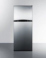 Summit FF1085SS 24" Energy Star Qualified Top Freezer Refrigerator with 9.9 cu. ft. Capacity Frost-Free Operation... N3