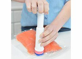 Lasting Freshness 20100 Vacuum Starter Kit Food Storage Bag