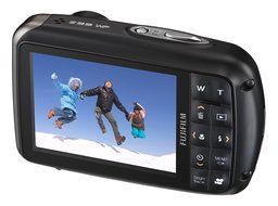 Fujifilm FinePix Z33WP 10 MP Waterproof Digital Camera with 3x Optical Zoom (Black) N9