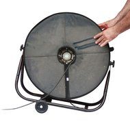 Washable Fan Filter - Made for 24" Industrial Drum Fans. FILTER ONLY, fan not included. N2