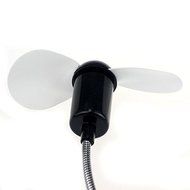 Coper &reg; Flexible USB Mini Cooling Fan Cooler For Laptop Desktop PC Computer New (Black) N2