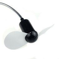 Coper &reg; Flexible USB Mini Cooling Fan Cooler For Laptop Desktop PC Computer New (Black) N3