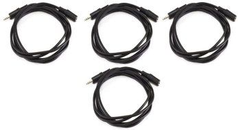 Monoprice 100647 50' 3.5mm Stereo Plug/Plug M/M Cable, Black N13