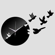 EverTrust(TM) new watch home decoration wall clock diy mirror clocks 3d balcony/courtyard quartz circular needle... N2
