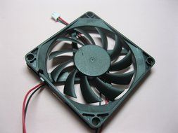 2 pcs Brushless DC Cooling Fan 5V 8010S 11 Blades 2 wire 80x80x10mm Sleeve-bearing Skywalking