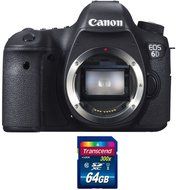 Canon 6D Full Frame DSLR Body Only + 64gb Memory card - International Version