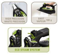 Rowenta DW6010 Eco Intelligence 2400-Watt Steam Iron, 220V (Non-USA Compliant) N3
