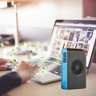 Portable Power Bank Fan Skyocean Mini Rechargeable Personal Fan with 6000mAh Portable Charger Best For Traveling... N4