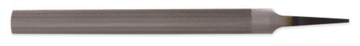 8 Half Round Bastard Cut File with Ergonomic Handle by Nicholson