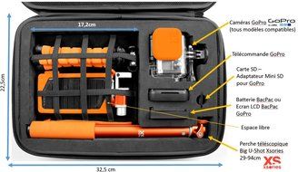 XSories Capxule Large Soft Case Compatible with all GoPro Cameras N2