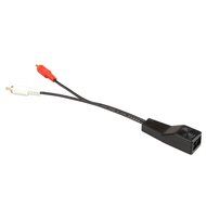 RELPER 2 Pack 3 RCA to RJ45 Balun Component Video and Audio Extender Over Cat5/6 Up to 600ft/200M N16