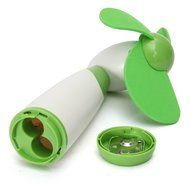 Fan - TOOGOO(R)Portable mini Pocket fan hand cooling silent Fan for travel Sport Green