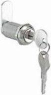Prime Line Products CCEP 9950KA 1-3/8-Inch Stainless Steel Drawer/ Cabinet Lock - Quantity 20 by Prime Line