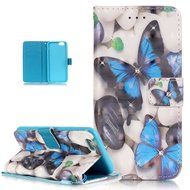 iPhone 6S Plus Case,iPhone 6 Plus Case,ikasus Glitter Diamond Colorful Painted PU Leather Flip Wallet Pouch Stand... N4