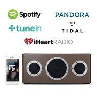 [Apple MFI Certified] GGMM M4 Leather Wireless Wi-Fi/Bluetooth/Multi-Room Play Speaker w/Rechargeable Battery... N8