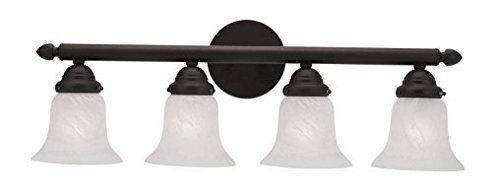 Livex Lighting 1064-07 Neptune 4-Light Bath Light, Bronze by Livex Lighting