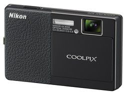Nikon Coolpix S70 12.1MP Digital Camera with 3.5-inch OLED Touch Screen and 5x Wide Angle Optical Vibration Reduction... N9