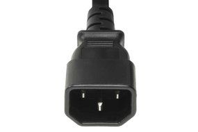 SF Cable 1 feet 18 AWG Monitor Power Adapter Cord NEMA 5-15R to IEC320 C14 N3