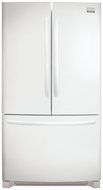Gallery Series 27.8 Cu. Ft. French Door Free-Standing Refrigerator/Freezer Color: Pearl White
