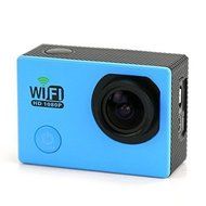 KingCool WiFi 12MP Full HD 1080P DVR Camcorder 2.0 inch 170 Degree Waterproof Sports Action Camera(Blue) N8