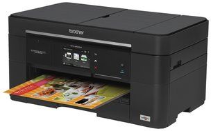 Brother Printer MFCJ5520DW Wireless All-in-one Inkjet Printer, Amazon Dash Replenishment Enabled N2