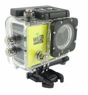 KingCool WiFi 12MP Full HD 1080P DVR Camcorder 2.0 inch 170 Degree Waterproof Sports Action Camera(Blue) N12