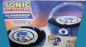 Sonic The Hedgehog Boombox