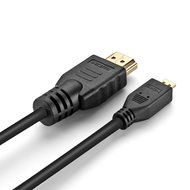 TNP Micro HDMI (Type D) to HDMI (Type A) Cable (15 Feet) - High Speed Video Audio AV HDMI D to A Connector Converter... N2