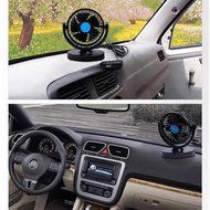 JOJOO 12V Single Swivel Head Car Auto Cooling Air Fan Rotatable Powerful 2 Speed Auto Quiet Ventilation with Kids... N4