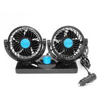 JOJOO 12V Single Swivel Head Car Auto Cooling Air Fan Rotatable Powerful 2 Speed Auto Quiet Ventilation with Kids... N5