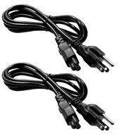 2 X Generic Cables Unlimted 6-feet Mickey Mouse Power Cord