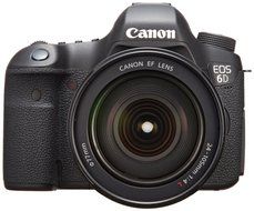 Canon EOS 6D 20.2 MP CMOS Digital SLR Camera with 3.0-Inch LCD (Body Only) - Wi-Fi Enabled - International Version... N24