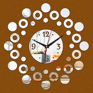 EverTrust(TM) new large wall clock wall clock modern design 3d mirror sticker quartz Watch home decor acrylic...