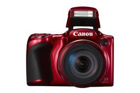 Canon PowerShot SX420 IS (Red) with 42x Optical Zoom and Built-In Wi-Fi N10