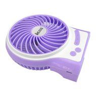 iKKEGOL Mini Portable Wireless Rechargeable Super Strong Wind Desk Fan W/ Rechargeable Battery - 3 Mode Wind Speed... N25