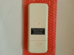 Generic Replacement Sharp Window Wall Mounted Portable Air Conditioner Remote Control Compatible for Remote Control...