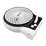 iKKEGOL Mini Portable Wireless Rechargeable Super Strong Wind Desk Fan W/ Rechargeable Battery - 3 Mode Wind Speed... N31