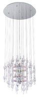Eglo 89005A Alexandria Hanging Light, Chrome by Eglo